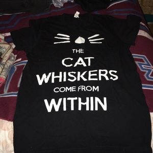 “The cat whiskers come from within”